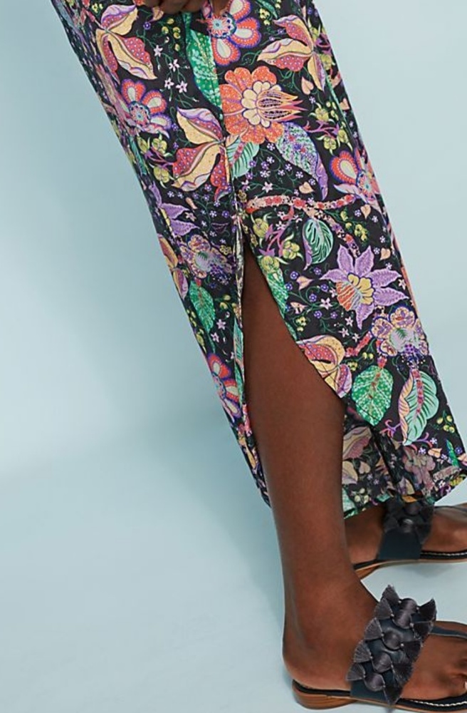 New Anthropologie Petal Pants SWIM COVERUP - Picture 4 of 5